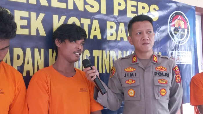 Libran, ditangkap polisi usai mencuri motor tantenya sendiri