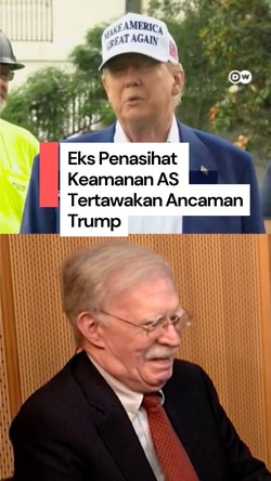 Video Eks Penasihat Keamanan AS Tertawakan Ancaman Trump ke Iran