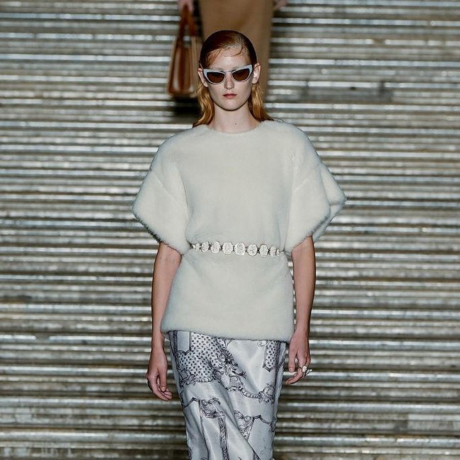 Foto: Koleksi Max Mara Resort 2026, Terinspirasi Dasi Sutra Klasik Italia