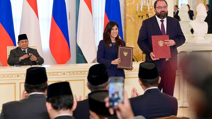 Kementerian Komunikasi dan Digital (Komdigi) dan Kementerian Pengembangan Digital, Komunikasi, dan Media Massa Federasi Rusia, menandatangan nota kesepahaman (MoU).