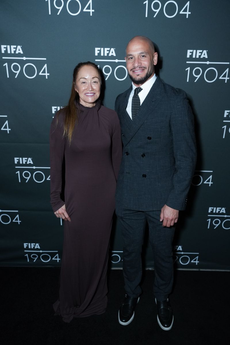BEVERLY HILLS, CALIFORNIA - JUNE 16: Alessandra Ambrosio during the FIFA 1904 Launch Dinner at Mr Chow on June 16, 2025 in Beverly Hills, California. (Photo by Gonzalo Marroquin/Getty Images for FIFA 1904 )
