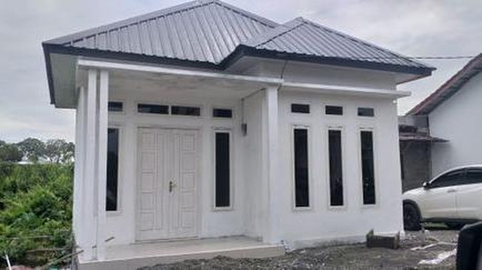 Penampakan rumah di Griya Lapang Minimalis