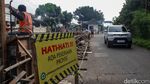 Peninggian Turap di Pamulang Tangsel Dikebut