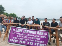 Lapak-lapak di Pantai Tanjung Aan Mau Digusur ITDC, Warga Melawan!