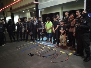 Gagalkan Aksi Tawuran di Senen Jakpus, Polisi Amankan 3 Pemuda dan Sajam