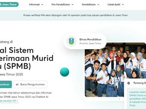 Ditutup 27 Juni 2025, Simak Syarat SPMB Jatim Jalur Domisili