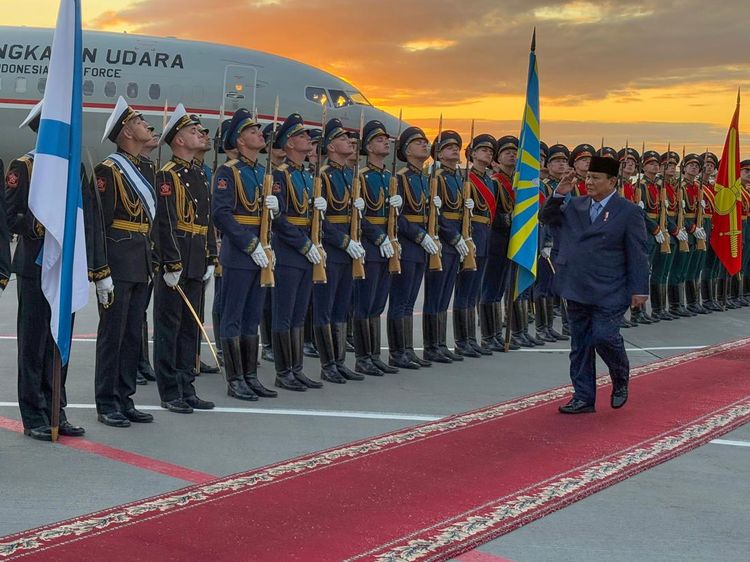 Akhiri Kunjungan Resmi di Rusia, Prabowo Kembali Bertolak ke Tanah Air