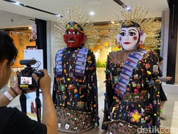 HUT Ke-498 Jakarta, Ondel-ondel Bersolek Pakai Baju 3 Desainer Ternama