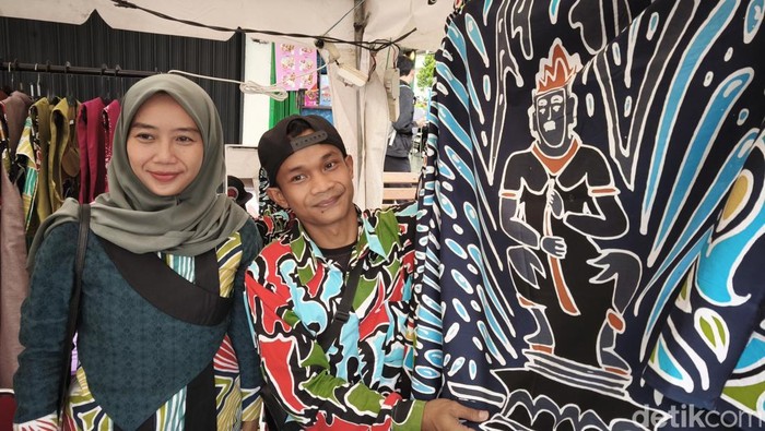 Batik buatan penyandang disabilitas dari Griya Harapan Difabel
