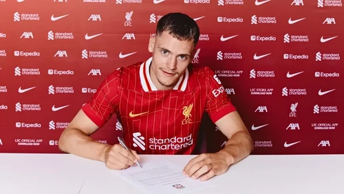 Liverpool mengumumkan transfer Wirtz, Sabtu (21/6/2025) dini hari WIB. Merseyside Merah memberi kontrak berdurasi lima tahun kepada bintang Bayer Leverkusen tersebut.