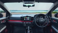 Mesinnya tak berubah, Honda City Sport Edition mengandalkan mesin 1.5L VTEC bersilinder empat dengan semburan tenaga 121 PS dan torsi 145 Nm. Transmisi hanya tersedia dalam pilihan CVT tanpa opsi manual. Foto: Doc. Honda India.