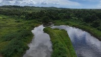 Konstruksi Bendungan Marangkayu telah selesai 100% dan telah dilakukan impounding (penggenangan awal) pada Desember 2024. Dengan kapasitas tampung sebesar 12,24 juta m3. Dok. Kementerian Pekerjaan Umum