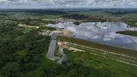 Bendungan ini juga dirancang sebagai pengembangan infrastruktur penyediaan air baku sebesar 450 liter per detik untuk Kota Bontang dan Kabupaten Kutai kartanegara di Kalimantan Timur.  Dok. Kementerian Pekerjaan Umum