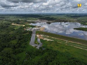 Mengintip Bendungan Rp 475 Miliar di Kalimantan