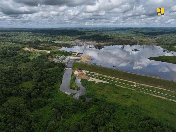Mengintip Bendungan Rp 475 Miliar di Kalimantan