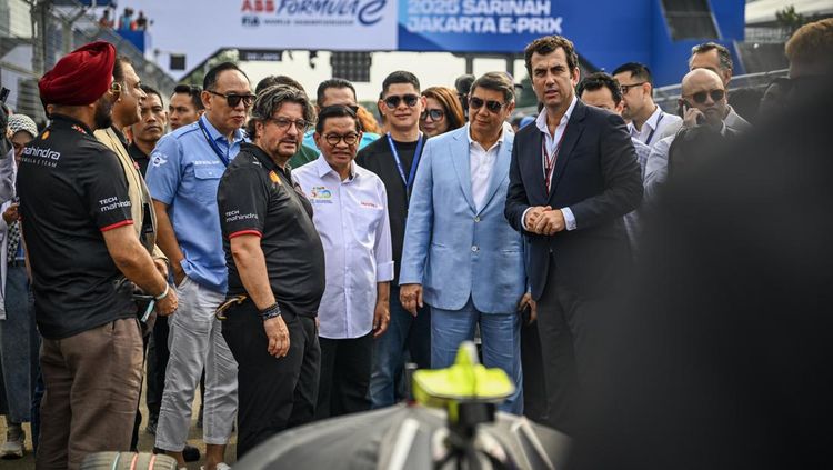 Momen Pramono Hadiri Formula E Jakarta di Ancol