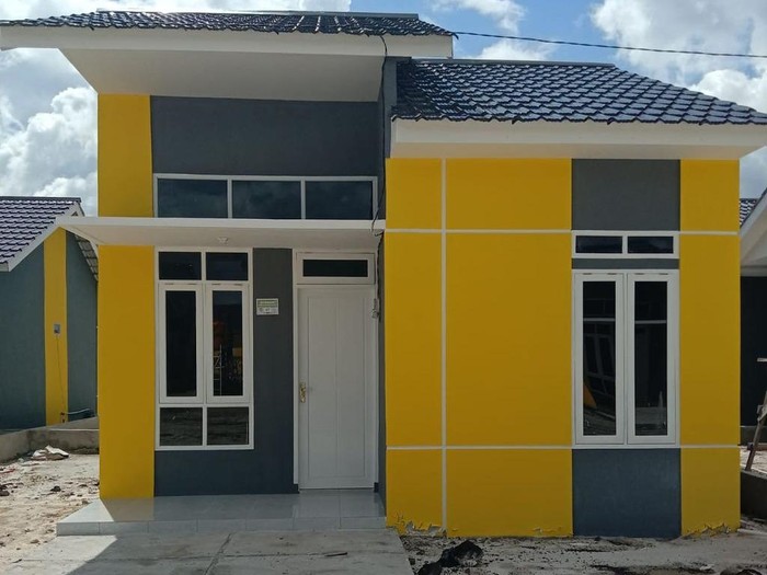 Penampakan rumah di New Graha Pramuka Residence Tahap 7