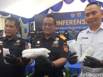 Sindikat Narkoba Selundupkan 2 Kg Sabu di Payudara Lewat Bandara Makassar