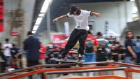 Go Skateboarding Day menjadi ajang silaturahmi tahunan sekaligus kampanye untuk memajukan olahraga skateboard di Indonesia. ANTARA FOTO/ASPRILLA DWI ADHA