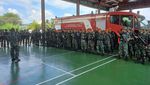 Potret TNI Periksa Pesawat Mendarat Darurat di Kualanamu gegara Ancaman Bom
