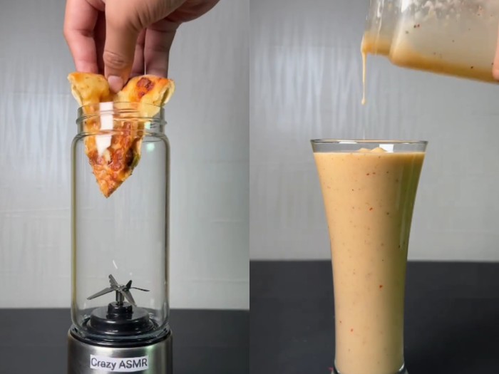 kreasi jus pizza yang nyeleneh