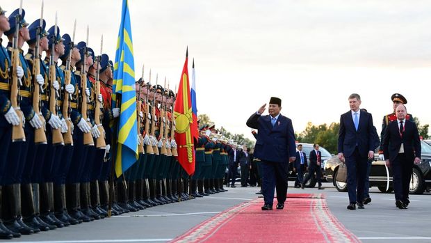 Prabowo bertolak ke Tanah Air usai melakukan kunjungan kenegaraan di Rusia.