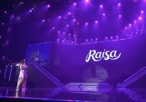 Raisa di Allo Bank Festival 2025.