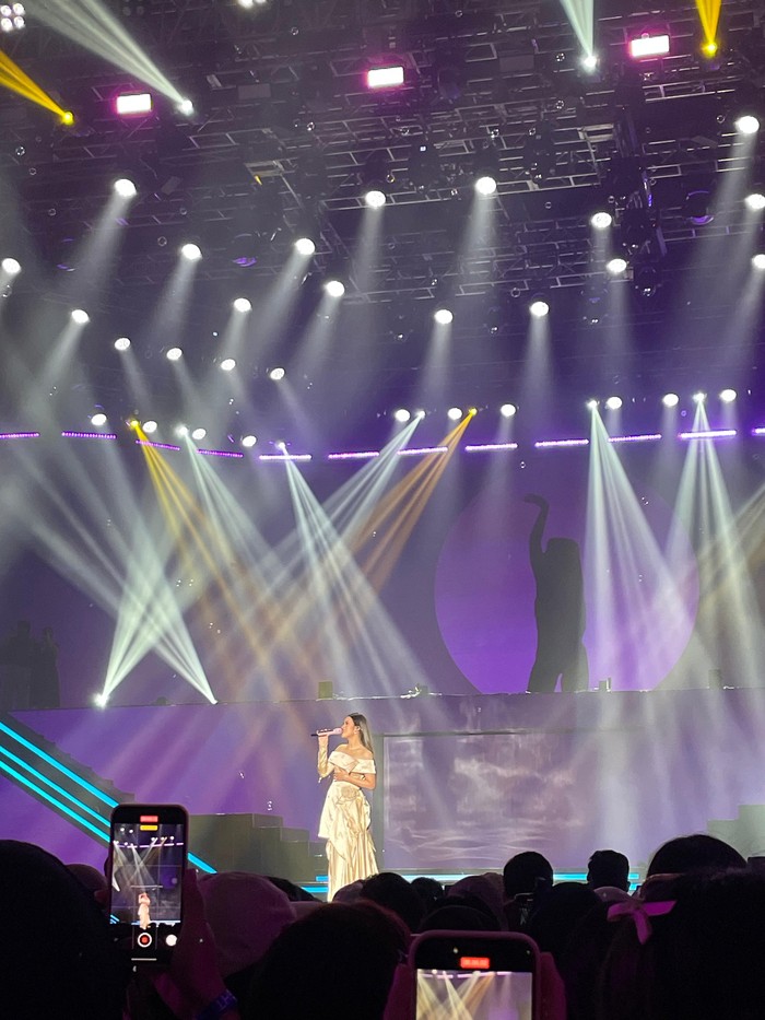 Raisa di Allo Bank Festival 2025.