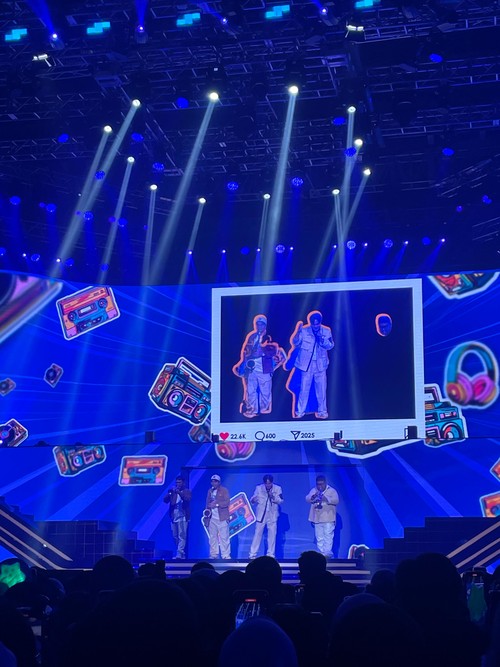 Rizky Febian di Allo Bank Festival 2025.