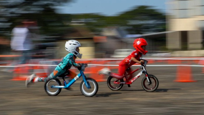 Serunya push bike di Ponorogo
