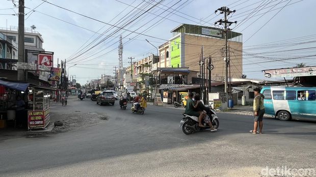 Tikungan maut di Medan Marelan (Kartika Sari/detikSumut)