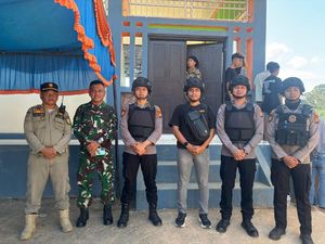 Tim Raga Polres Kuansing Patroli Amankan Pacu Jalur di Hulu Kuantan