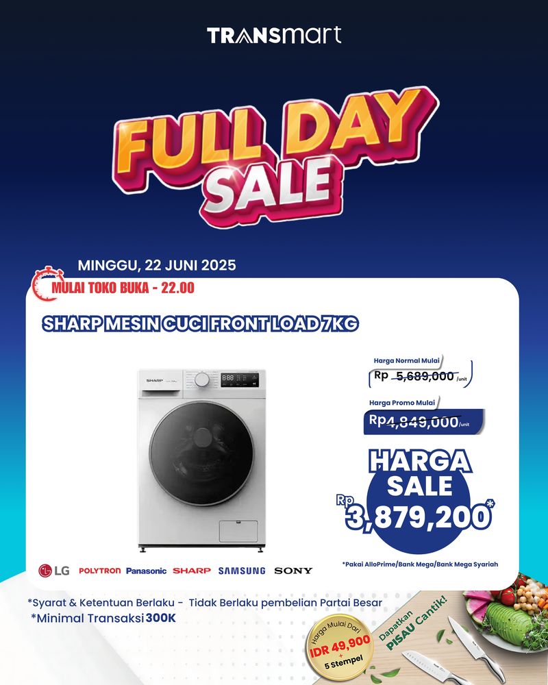 Transmart Full Day Sale 22 Juni 2025