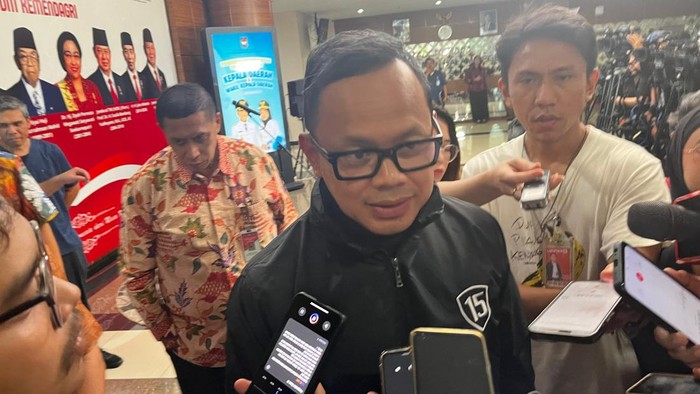 Wamendagri Bima Arya di Gedung BPSDM Kemendagri, Jakarta Selatan, Sabtu (21/6/2025).