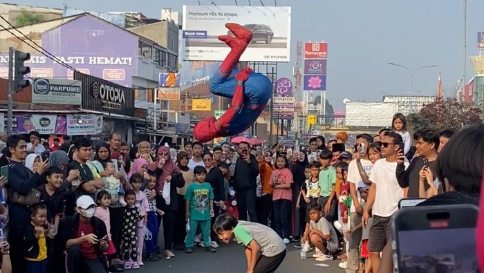Ada Spiderman Akrobatik hingga Anomali Tung-tung Sahur di CFD