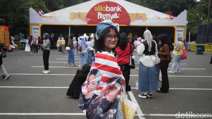 Hari kedua gelaran Allo Bank Festival 2025 di Istora Senayan, Jakarta, Minggu (22/6), berlangsung meriah dan penuh semangat.