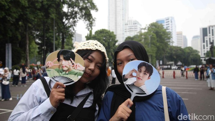 Hari kedua gelaran Allo Bank Festival 2025 di Istora Senayan, Jakarta, Minggu (22/6), berlangsung meriah dan penuh semangat.