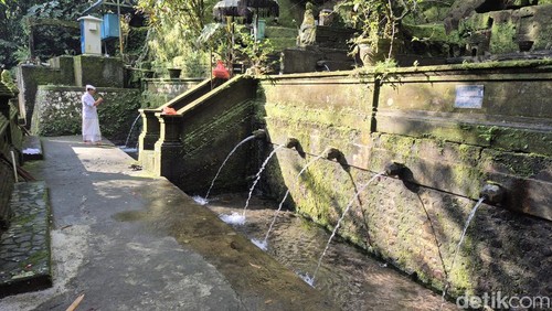 Beji Telaga Waja yang berlokasi di Banjar Kepitu, Desa Kendran, Kecamatan Tegalalang, Gianyar, Bali. (Ni Komang Ayu Leona Wirawan)