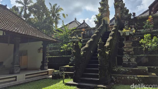 Beji Telaga Waja yang berlokasi di Banjar Kepitu, Desa Kendran, Kecamatan Tegalalang, Gianyar, Bali. (Ni Komang Ayu Leona Wirawan)