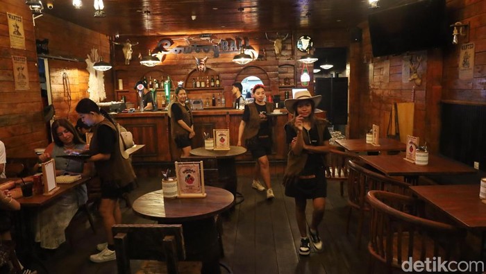 Cowboy Bali di Jalan Kunti, Seminyak, Kecamatan Kuta, Badung, Bali, Minggu (22/6/2025). (Foto: Aryo Mahendro/detikBali)