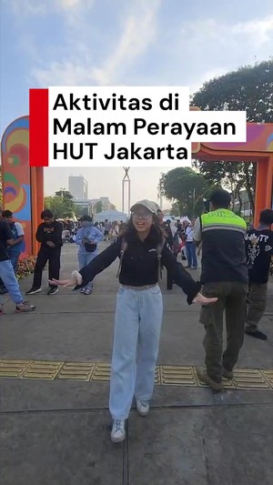 Video: Datang ke HUT Jakarta di Lapangan Banteng, Bisa Ngapain Aja Ya?