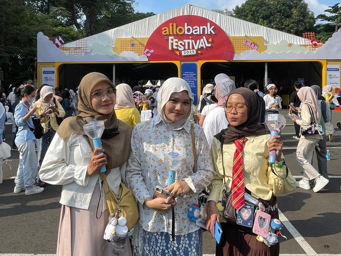 Fans TREASURE di Allo Bank Festival 2025.