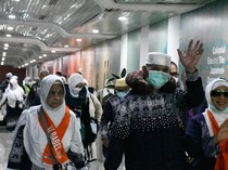 Sudah 2.944 Jemaah Haji Debarkasi Palembang Tiba, Tersisa 14 Kloter