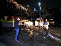 Garasi di Tabanan Terbakar Akibat Kompor Meledak, 6 Mobil Mewah Hangus