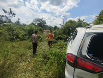 Mobil Pajero di Muratara Terguling, Satu Penumpang Tak Sadarkan Diri