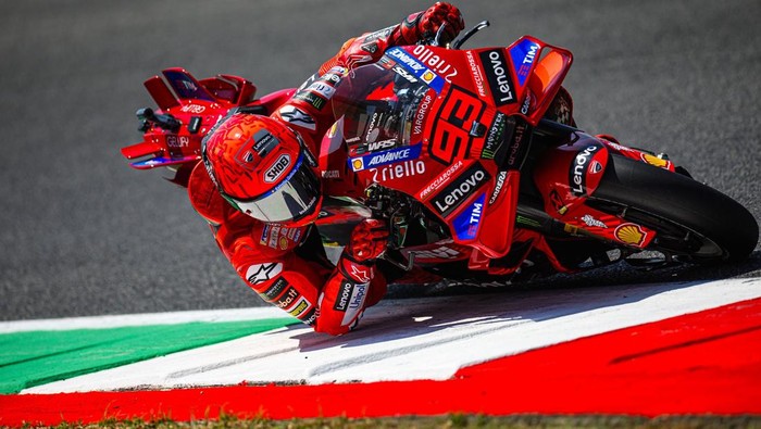 Marc Marquez tampil cemerlang di MotoGP Italia 2025