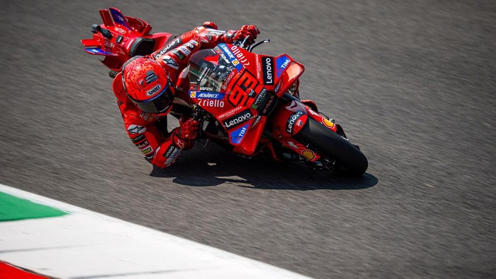 Marc Marquez tampil cemerlang di MotoGP Italia 2025