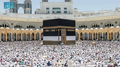 Suasana di Masjidil Haram, Makkah, Juni 2025.