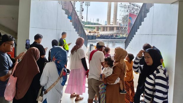 Melihat Suasana Lapangan Banteng Jelang Perayaan Puncak HUT Jakarta ke-498