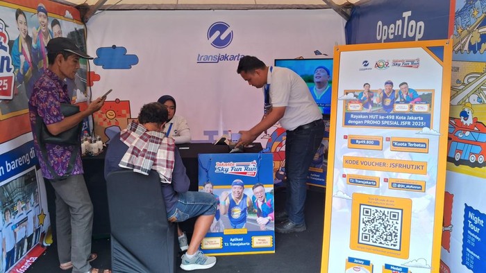 Meriahkan HUT Jakarta, Transjakarta Buka Pendaftaran Kartu Layanan Gratis.